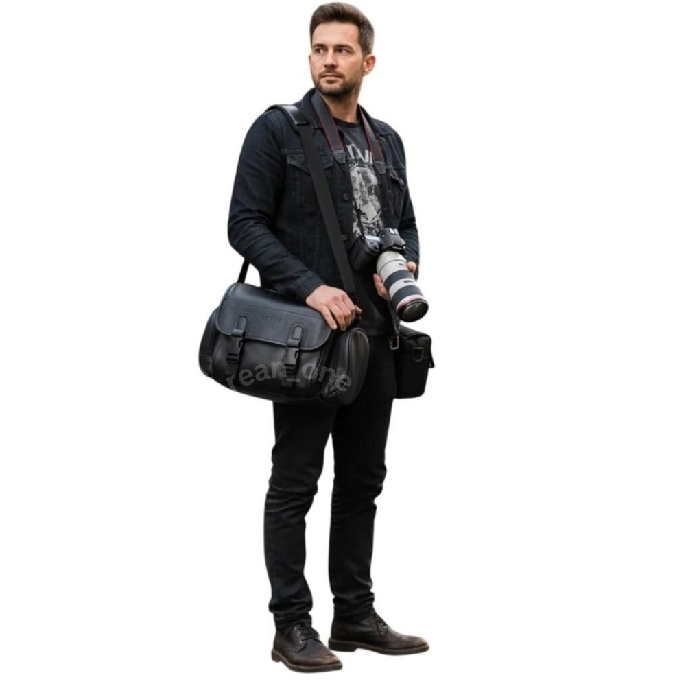SONY Black Soft Bag DSLR Camera And Camcorder Carrying Case Shoulder Bag